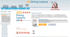 Desktop Screenshot of adidrivinglessons.com