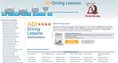 Desktop Screenshot of adidrivinglessons.co.uk